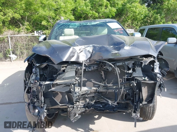 2024 Toyota Tundra 1794 Edition with VIN 5TFMA5DBXRX142402, listed as a IAAI auction lot 42063679 with 17,523 mi miles and . Bid and sale history available at DreamBid. Image 12.