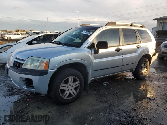 2004 Mitsubishi Endeavor LS with VIN 4A4MN21S94E014060, listed as a Copart auction lot 81908394 with 192,093 mi miles and Salvage Title. Bid and sale history available at carsss.com. Image 1.