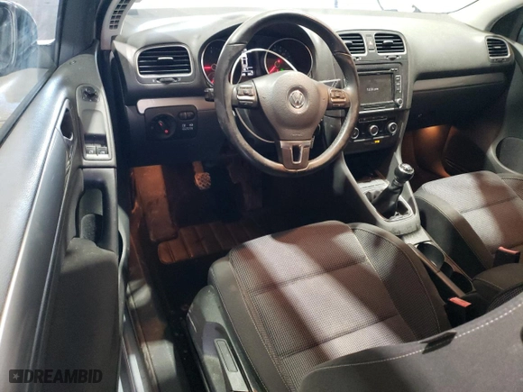 2012 Volkswagen Golf TDI w/Tech Pkg with VIN WVWMM7AJ2CW113181, listed as a Copart auction lot 52576855 with 100,589 mi miles and Salvage Title. Bid and sale history available at carsss.com. Image 8.