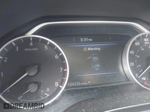 2018 Nissan Maxima SV with VIN 1N4AA6AP4JC377985, listed as a IAAI auction lot 42071678 with 104,326 mi miles and . Bid and sale history available at DreamBid. Image 14.