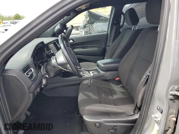 2023 Dodge Durango SXT with VIN 1C4RDHAG6PC630345, listed as a Copart auction lot 56040345 with 37,043 mi miles and Salvage title. Bid and sale history available at DreamBid. Image 7.