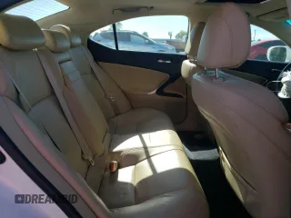2008 Lexus IS 250 z VIN JTHBK262985081455, wystawiony jako Copart lot #57862925 z przebiegiem 214 639 mil mil oraz Szkoda całkowita • Salvage title. Historia ofert i sprzedaży dostępna na DreamBid. Obrazek 10.