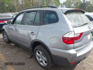 2007 BMW X3 3.0si with VIN WBXPC93457WF05070, listed as a IAAI auction lot 41962645 with Not Provided miles and . Bid and sale history available at DreamBid. Image 3.