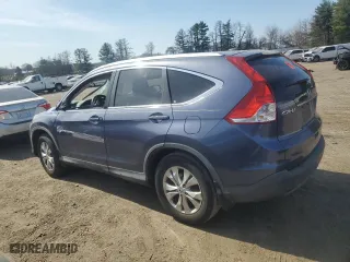 2012 Honda CR-V EX-L with VIN JHLRM4H78CC023407, listed as a Copart auction lot 48918785 with 153,843 mi miles and Salvage Title. Bid and sale history available at carsss.com. Image 2.