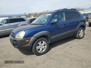2006 Hyundai Tucson GLS with VIN KM8JN12D66U312610, listed as a Copart auction lot 53045725 with 119,085 mi miles and Salvage Title. Bid and sale history available at carsss.com. Image 1.