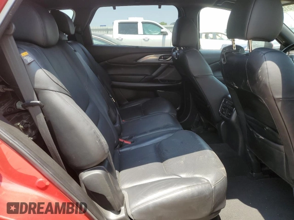 2016 Mazda CX-9 Grand Touring with VIN JM3TCADY6G0105783, listed as a Copart auction lot 63975195 with 135,972 mi miles and Salvage title. Bid and sale history available at DreamBid. Image 10.