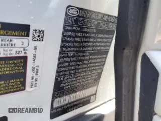 2020 Land Rover Range Rover P525 HSE with VIN SALGS2SE6LA596610, listed as a Copart auction lot 61642135 with 31,829 mi miles and Salvage title. Bid and sale history available at DreamBid. Image 12.