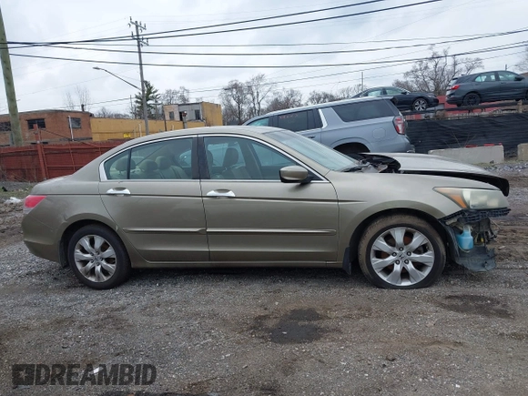 2010 Honda Accord EX-L with VIN 1HGCP3F85AA012231, listed as a IAAI auction lot 41968285 with 196,358 mi miles and . Bid and sale history available at DreamBid. Image 13.