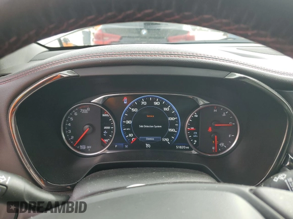 2020 Chevrolet Blazer RS z VIN 3GNKBKRSXLS723913, wystawiony jako Copart lot #49809805 z przebiegiem 51 820 mil mil oraz Szkoda całkowita • Salvage title. Historia ofert i sprzedaży dostępna na DreamBid. Obrazek 9.