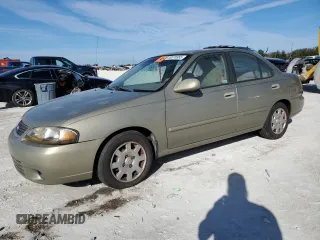 2000 Nissan Sentra XE with VIN 3N1CB51D1YL347232, listed as a Copart auction lot 89376955 with Not provided miles and Salvage title. Bid and sale history available at DreamBid. Image 1.