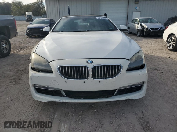 2012 BMW 6 Series 650i z VIN WBALZ3C56CDL72058, wystawiony jako Copart lot #43246815 z przebiegiem 133 048 mil mil oraz Tytuł czysty. Historia ofert i sprzedaży dostępna na DreamBid. Obrazek 5.