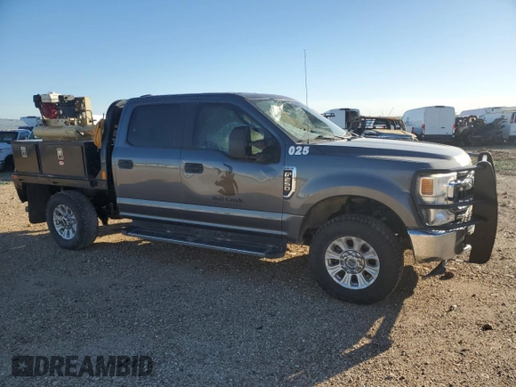 2021 Ford Super Duty F-250 SRW XL with VIN 1FT7W2BN3MEE07451, listed as a Copart auction lot 81294094 with 0 mi miles and Salvage Title. Bid and sale history available at carsss.com. Image 4.