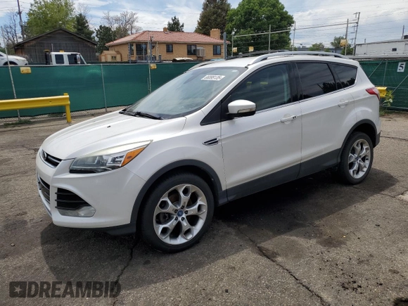 2013 Ford Escape Titanium с VIN 1FMCU9J95DUC35233, выставлен на аукционе Copart как лот 66898135 с пробегом 170 214 миль миль и Чистый • Clean title. История ставок и продаж доступна на DreamBid. Изображение 1.