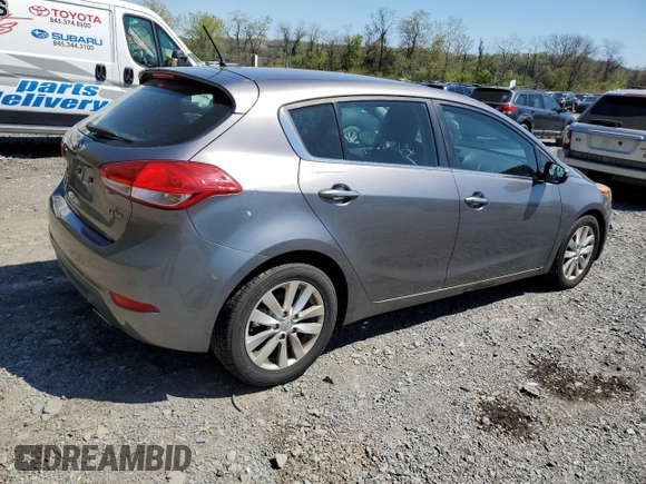 2015 Kia Forte EX with VIN KNAFX5A83F5358001, listed as a Copart auction lot 54449575 with 161,345 mi miles and Clean Title. Bid and sale history available at DreamBid. Image 3.