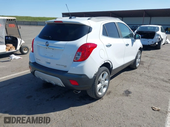 2016 Buick Encore Convenience with VIN KL4CJFSB8GB717640, listed as a IAAI auction lot 41915624 with 116,762 mi miles. Bid and sale history available at carsss.com. Image 4.