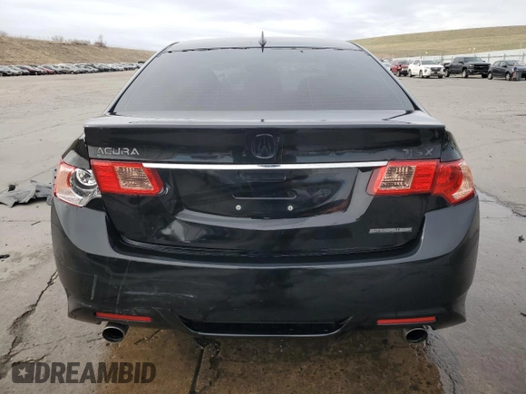 2012 Acura TSX Special Edition with VIN JH4CU2E89CC023354, listed as a Copart auction lot 50761215 with 160,383 mi miles and Salvage title. Bid and sale history available at DreamBid. Image 6.