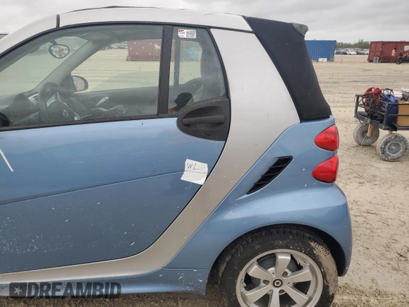 2013 Smart fortwo Passion with VIN WMEEK3BA4DK599147, listed as a Copart auction lot 79648274 with Not provided miles and Salvage title. Bid and sale history available at DreamBid. Image 12.