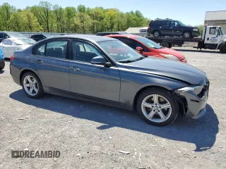 2015 BMW 3 Series 320i xDrive with VIN WBA3C3C56FK202834, listed as a Copart auction lot 53693455 with 105,022 mi miles and Salvage Title. Bid and sale history available at carsss.com. Image 4.