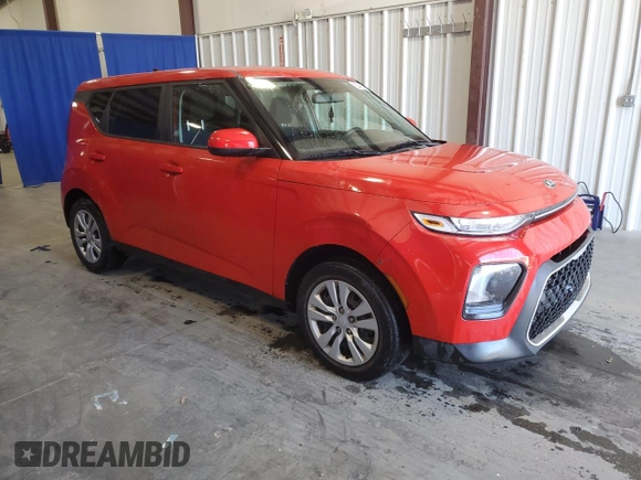 2020 Kia Soul LX with VIN KNDJ23AU9L7120909, listed as a Copart auction lot 87482474 with 54,193 mi miles and Clean Title. Bid and sale history available at carsss.com. Image 4.