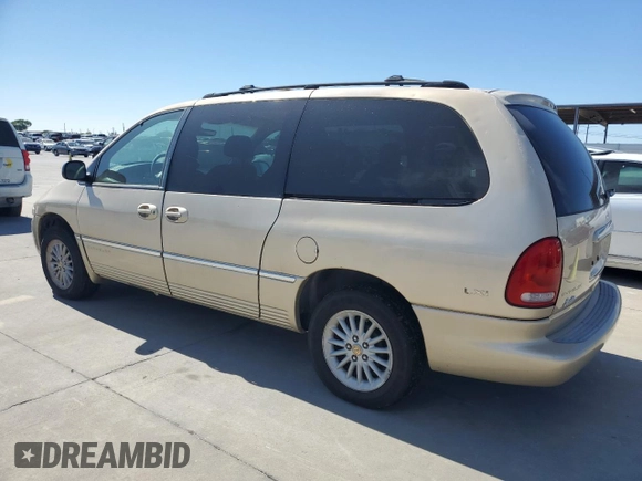 2000 Chrysler Town & Country LXi with VIN 1C4GP54L4YB614402, listed as a Copart auction lot 76287524 with 188,784 mi miles and Clean Title. Bid and sale history available at carsss.com. Image 2.