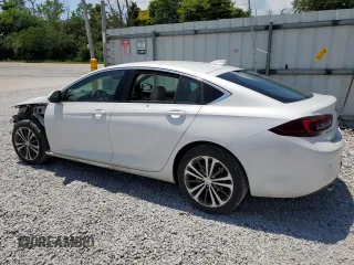 2018 Buick Regal Essence with VIN W04GP6SXXJ1093574, listed as a Copart auction lot 62387425 with 27,879 mi miles and Salvage title. Bid and sale history available at DreamBid. Image 2.