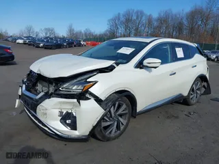 2023 Nissan Murano SL with VIN 5N1AZ2CS3PC134640, listed as a IAAI auction lot 41790117 with 18,532 mi miles. Bid and sale history available at carsss.com. Image 2.