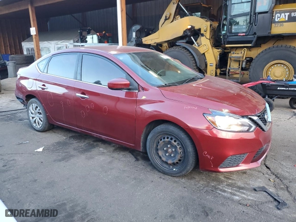 2016 Nissan Sentra SR with VIN 3N1AB7APXGL641465, listed as a Copart auction lot 46898985 with 105,186 mi miles and Salvage Title. Bid and sale history available at carsss.com. Image 4.