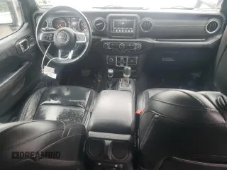2018 Jeep Wrangler Unlimited Sahara with VIN 1C4HJXEG8JW190367, listed as a Copart auction lot 55799345 with 46,714 mi miles and Salvage title. Bid and sale history available at DreamBid. Image 8.