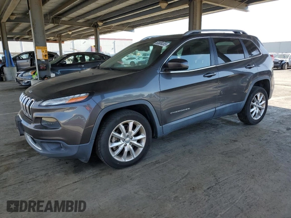 2014 Jeep Cherokee Limited with VIN 1C4PJLDBXEW170623, listed as a Copart auction lot 53003305 with 103,331 mi miles and Clean Title. Bid and sale history available at carsss.com. Image 1.