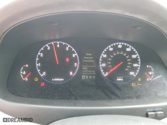 2007 Hyundai Azera SE with VIN KMHFC46F97A242080, listed as a Copart auction lot 45227394 with 147,742 mi miles and Salvage Title. Bid and sale history available at carsss.com. Image 9.