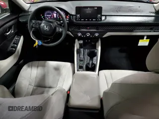 2023 Honda Accord LX with VIN 1HGCY1F25PA030752, listed as a Copart auction lot 47748475 with 20,885 mi miles and Salvage Title. Bid and sale history available at DreamBid. Image 8.