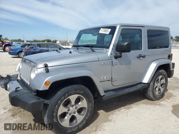 2018 Jeep Wrangler Altitude z VIN 1C4GJWBG4JL925504, wystawiony jako Copart lot #47758655 z przebiegiem 45 804 mil mil oraz Nie do naprawy • Non repairable. Historia ofert i sprzedaży dostępna na DreamBid. Obrazek 1.