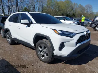 2023 Toyota RAV4 XLE with VIN 2T3P1RFV0PC327363, listed as a IAAI auction lot 41908790 with 17,526 mi miles. Bid and sale history available at carsss.com. Image 1.