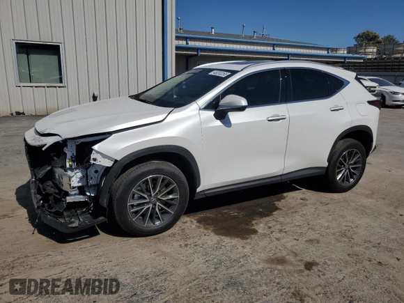 2025 Lexus NX with VIN 2T2GKCEZ8SC049176, listed as a Copart auction lot 48203265 with 314 mi miles and Salvage Title. Bid and sale history available at carsss.com. Image 1.