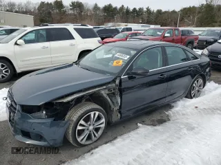 2013 Audi A6 2.0T Premium Plus with VIN WAUDFAFC9DN145437, listed as a Copart auction lot 44866835 with 135,882 mi miles and Non Repairable. Bid and sale history available at carsss.com. Image 1.