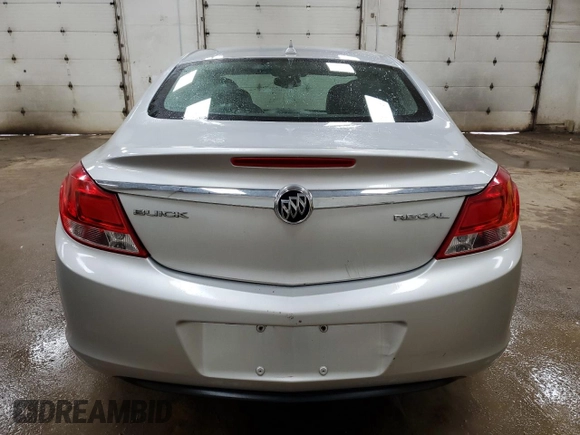 2012 Buick Regal with VIN 2G4GR5ER7C9213011, listed as a Copart auction lot 50378595 with 107,179 mi miles and Clean Title. Bid and sale history available at carsss.com. Image 6.