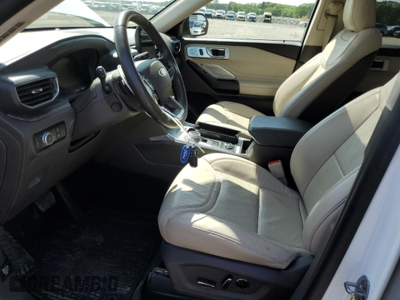 2020 Ford Explorer Platinum z VIN 1FM5K8HC3LGA46121, wystawiony jako Copart lot #60249425 z przebiegiem 46 439 mil mil oraz Szkoda całkowita • Salvage title. Historia ofert i sprzedaży dostępna na DreamBid. Obrazek 7.