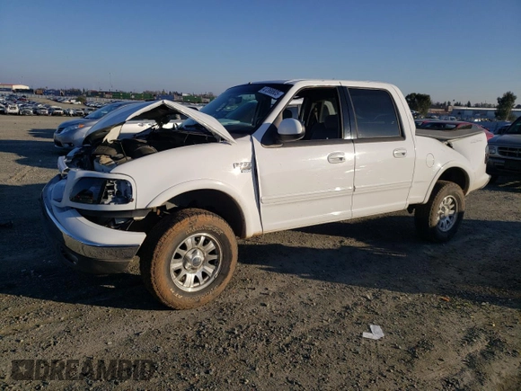 2003 Ford F-150 XLT with VIN 1FTRW08693KC51672, listed as a Copart auction lot 41368805 with 150,614 mi miles and Salvage Title. Bid and sale history available at carsss.com. Image 1.