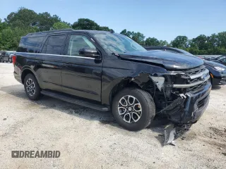 2024 Ford Expedition Max XLT with VIN 1FMJK1H88REA40692, listed as a Copart auction lot 58345455 with 49,226 mi miles and Clean title. Bid and sale history available at DreamBid. Image 4.