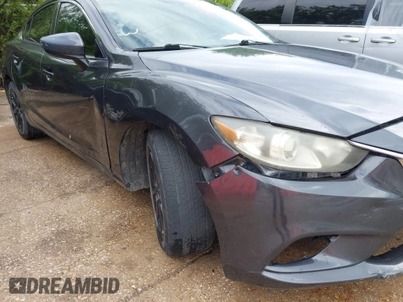 2014 Mazda 6 i Sport with VIN JM1GJ1U66E1129233, listed as a IAAI auction lot 42045330 with 195,071 mi miles and . Bid and sale history available at carsss.com. Image 13.