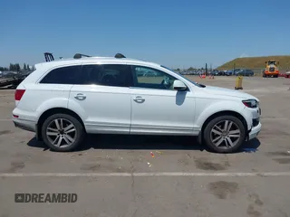 2013 Audi Q7 Premium Plus with VIN WA1LGAFE8DD010690, listed as a IAAI auction lot 42152906 with 152,351 mi miles and . Bid and sale history available at DreamBid. Image 13.