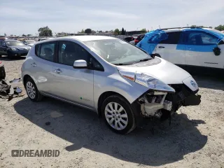 2015 Nissan LEAF SV with VIN 1N4AZ0CP1FC306530, listed as a Copart auction lot 49564793 with 76,528 mi miles. Bid and sale history available at carsss.com. Image 4.