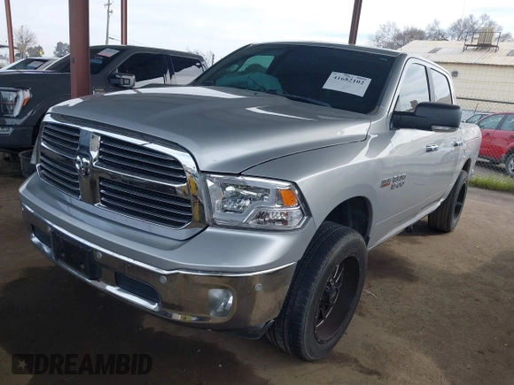 2017 Ram 1500 Big Horn with VIN 1C6RR6LT3HS582981, listed as a IAAI auction lot 41682102 with 125,538 mi miles and . Bid and sale history available at DreamBid. Image 18.