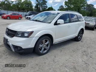 2017 Dodge Journey Crossroad Plus with VIN 3C4PDCGB2HT551816, listed as a Copart auction lot 58198085 with 116,908 mi miles and Clean title. Bid and sale history available at DreamBid. Image 1.