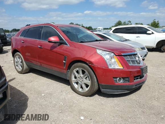 2012 Cadillac SRX Performance Collection with VIN 3GYFNBE38CS521274, listed as a Copart auction lot 52904645 with 85,128 mi miles and Salvage Title. Bid and sale history available at carsss.com. Image 4.