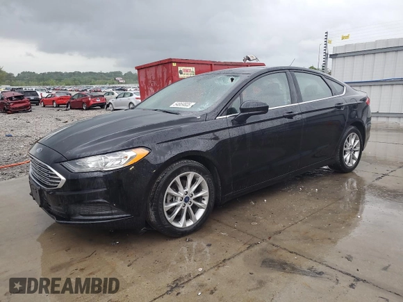 2017 Ford Fusion SE with VIN 3FA6P0H71HR396352, listed as a Copart auction lot 54869805 with 103,678 mi miles and Salvage title. Bid and sale history available at DreamBid. Image 1.