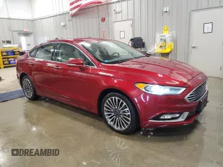 2018 Ford Fusion Titanium with VIN 3FA6P0D99JR154311, listed as a Copart auction lot 53546035 with 91,425 mi miles and Salvage title. Bid and sale history available at DreamBid. Image 4.
