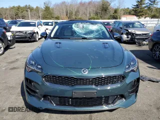 2023 Kia Stinger GT2 with VIN KNAE55LC3P6122804, listed as a Copart auction lot 48933335 with 17,495 mi miles and Salvage Title. Bid and sale history available at DreamBid. Image 5.