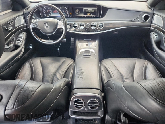 2015 Mercedes-Benz S 550 with VIN WDDUG8CBXFA103475, listed as a Copart auction lot 65389185 with 156,642 mi miles and Clean title. Bid and sale history available at DreamBid. Image 8.