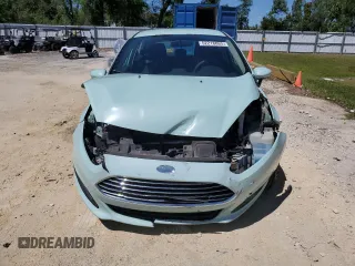 2017 Ford Fiesta SE with VIN 3FADP4EJ0HM126301, listed as a Copart auction lot 52218865 with 80,598 mi miles and Salvage Title. Bid and sale history available at DreamBid. Image 5.